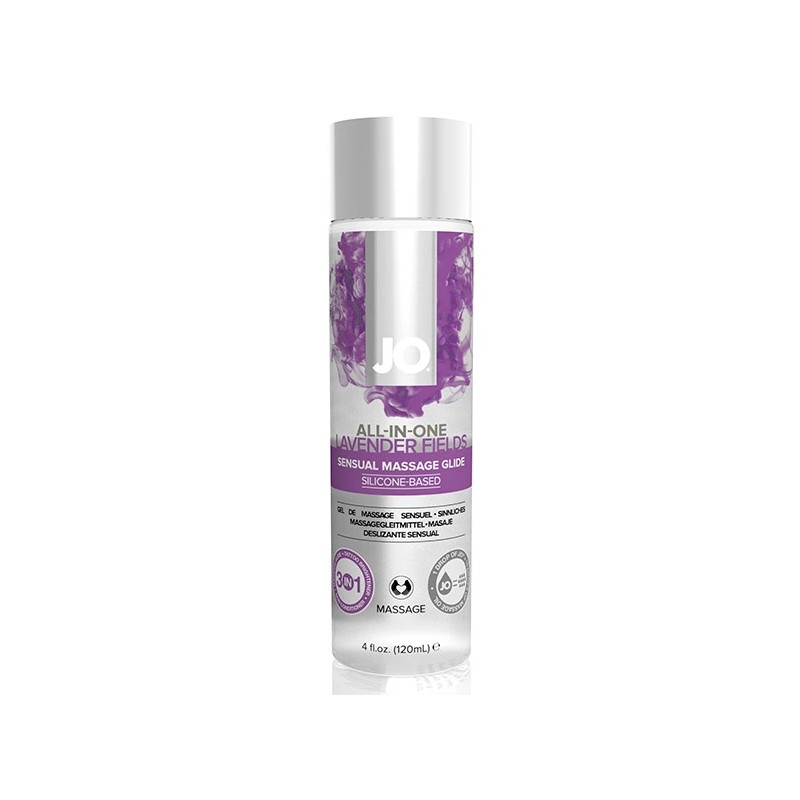 Żel do masażu - System JO All-In-One Massage Glide Lavender 120 ml